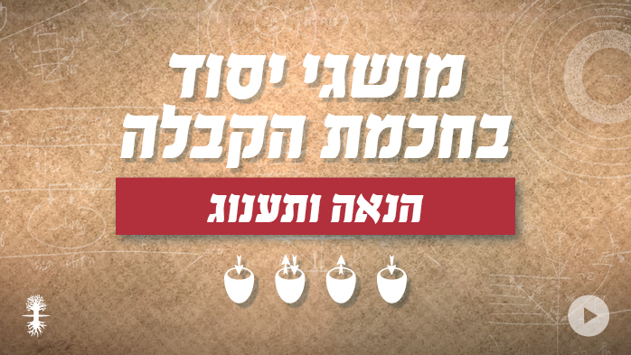 הנאה ותענוג